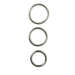 SPORTSHEETS SEAMLESS METAL O-RING 3 PACK SPORTSHEETS SEAMLESS METAL O-RING 3 PACK